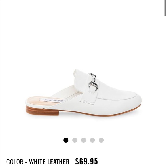 Steve Madden Rose Gold Loafer Slides - Picture 4 of 4